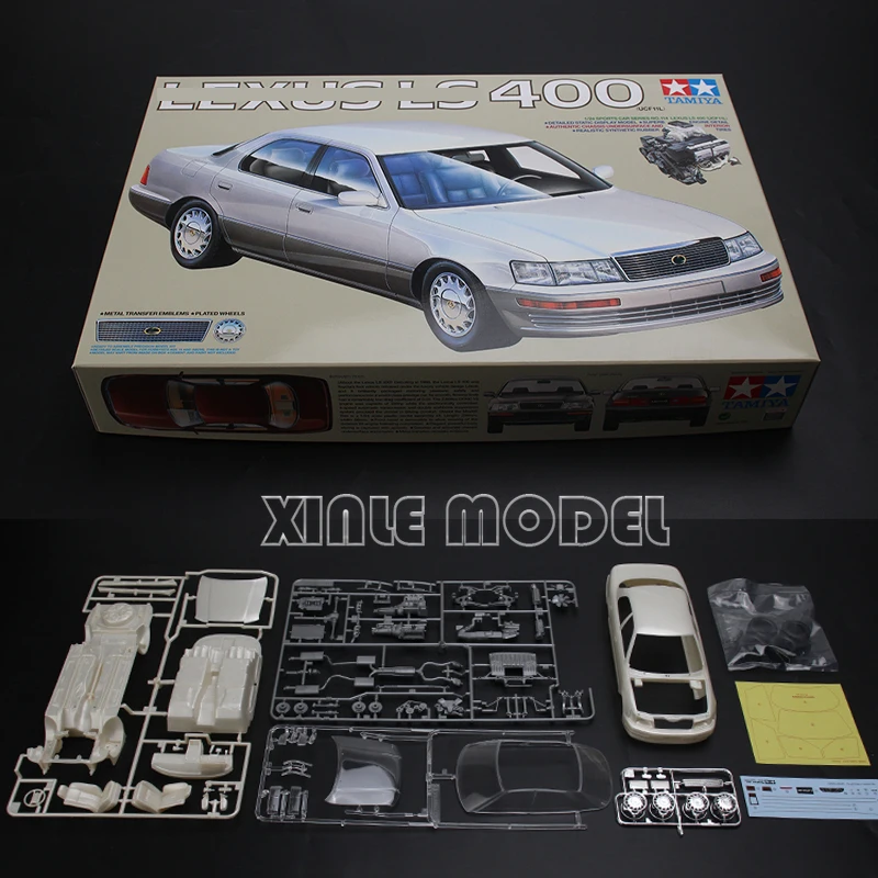 

TAMIYA Scale car model kit 24114 LS 400 Engine Built-in 1/24 Hobby collection of toy models