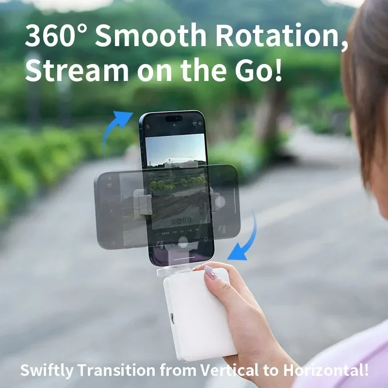 Mini bastão de selfie dobrável 360 °   Suporte giratório para telefone, auxílio para tiro, bluetooth, remoto, portátil, estável, vlogging, transmissão ao vivo, viagem