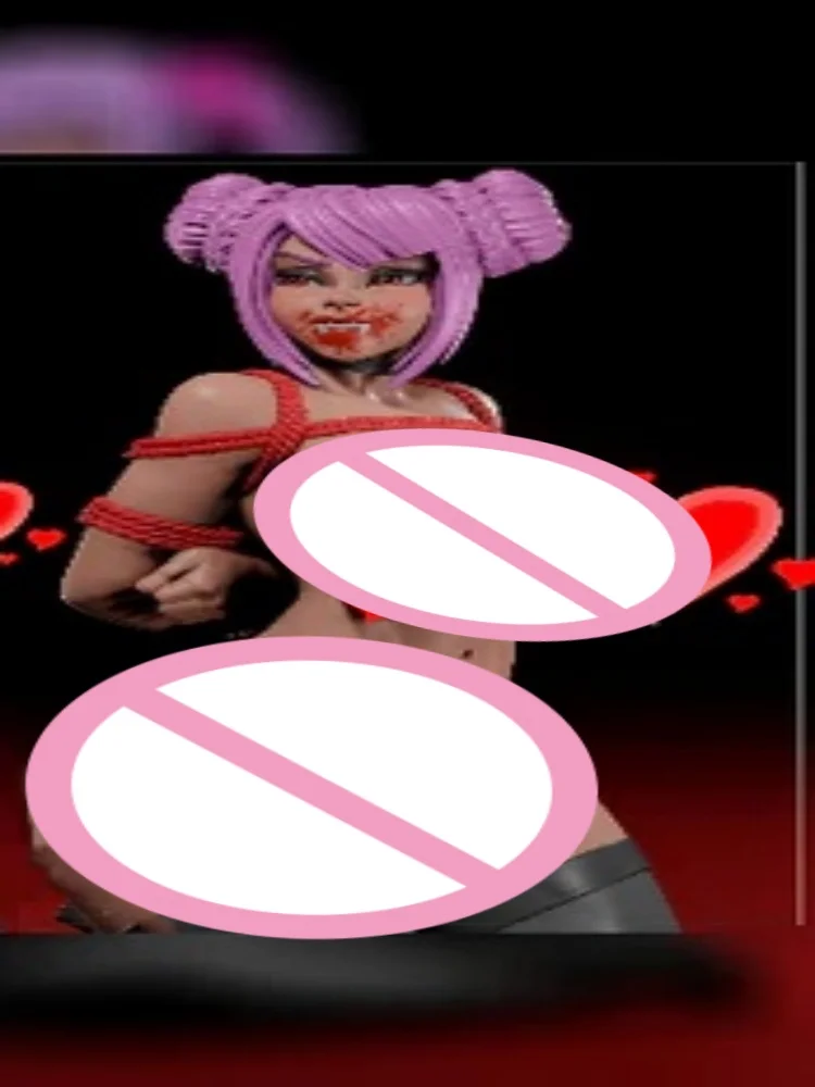 1/24 مقياس تمثال راتنج ربط فتاة مصاص دماء بديل لتقوم بها بنفسك إصدارين تجميع أطقم منمذجة غير مجمعة وغير مصبوغة