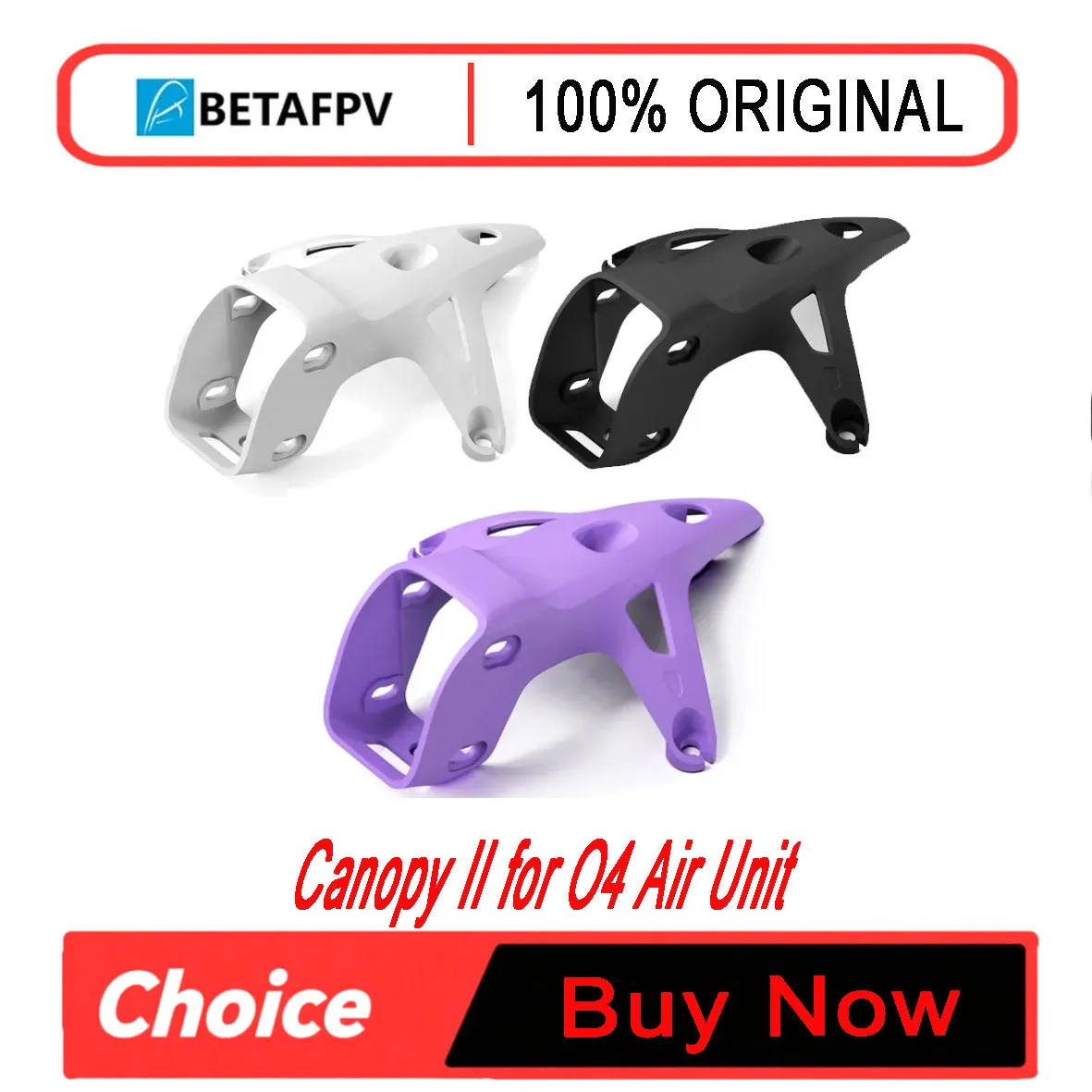 Betafpv Canopy II White Black Blue Purple for O4 Air Unit Meteor75 Pro II Frame Meteor65 Pro II Frame
