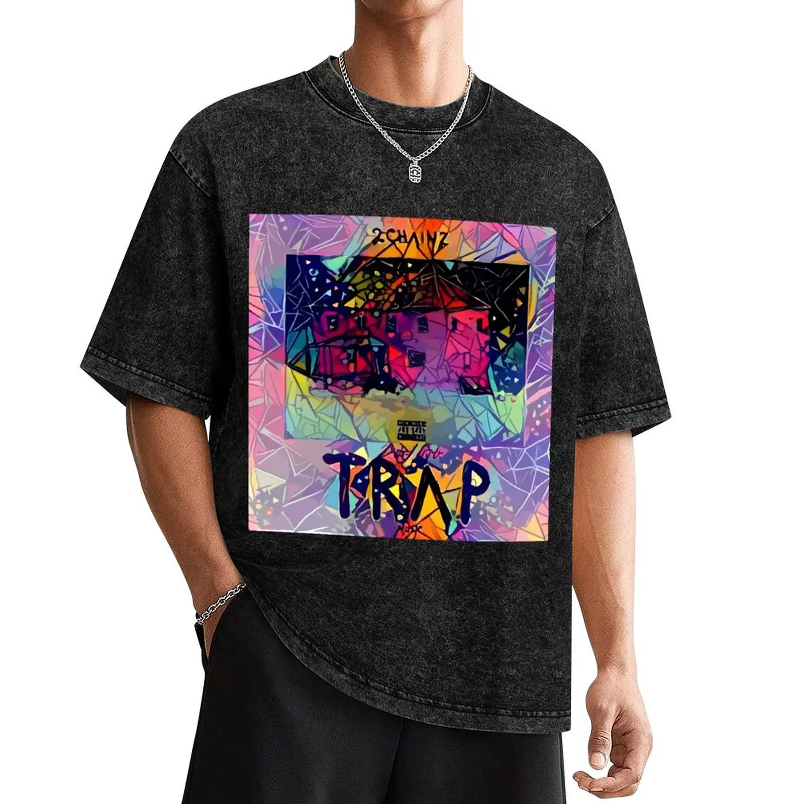 

Abstract Pretty Girls Like Trap Music T-Shirt quick-drying blue archive mens fashion