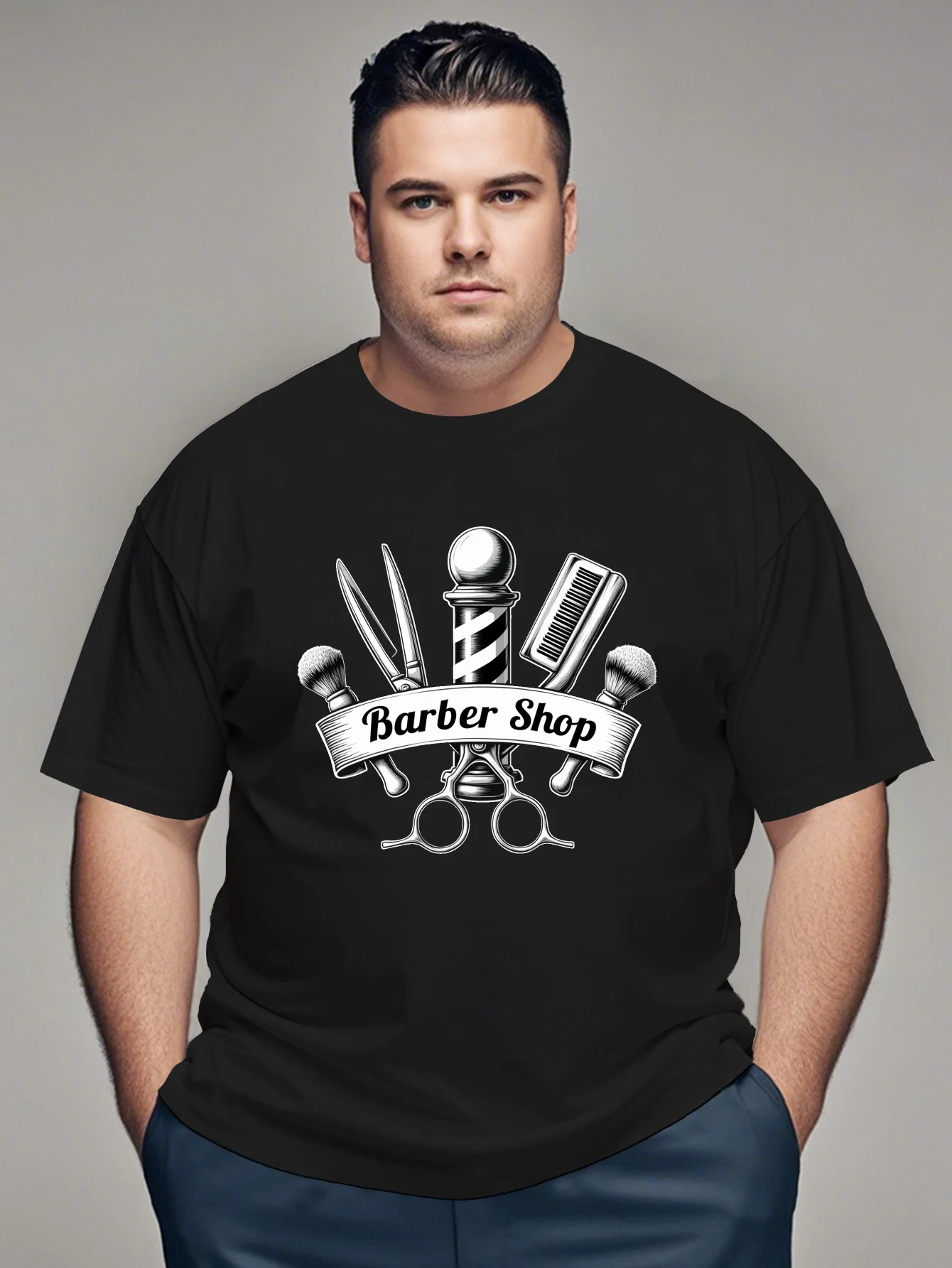 

Мужская футболка со свободной одеждой, летняя модная удобная основа, однотонная белая мужская одежда с половиной рукавов, отбеливающая одежда с короткими рукавами