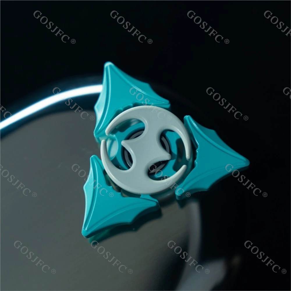 Chauve-souris à trois couches poignée vitesse Fidget Spinner EDC doigt Spinner EDC soulagement du Stress jouet Fidget jouets pour adultes