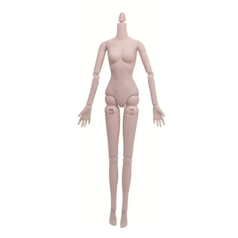 16 Joints Nude Doll Body High Quality Changes Plastic Special Material 1/6Doll Accessories For Barbie DIY  Best Birthday Present