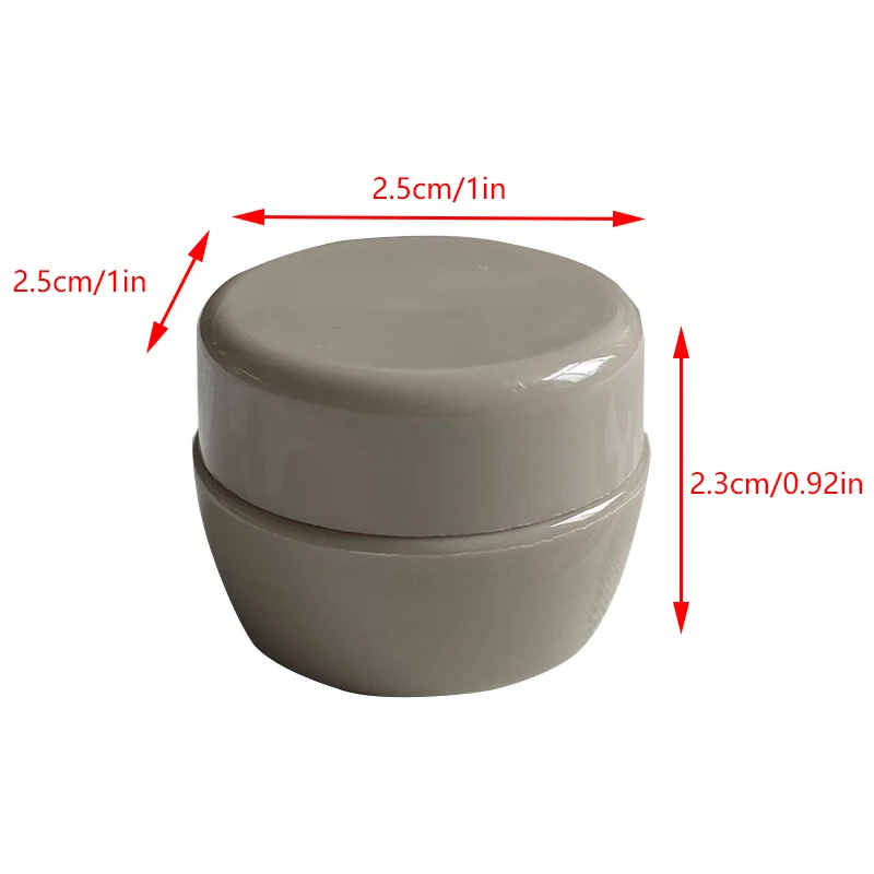 5 جرام المحمولة كريم جرة الجرار وعاء مربع ماكياج مسمار الفن مستحضرات التجميل حبة تخزين الحاويات