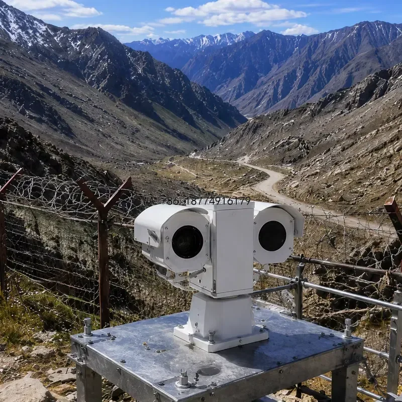 wmwmnu Long Range Mountain Border Dual Spectrum Thermal Perimeter Security Surveillance PTZ