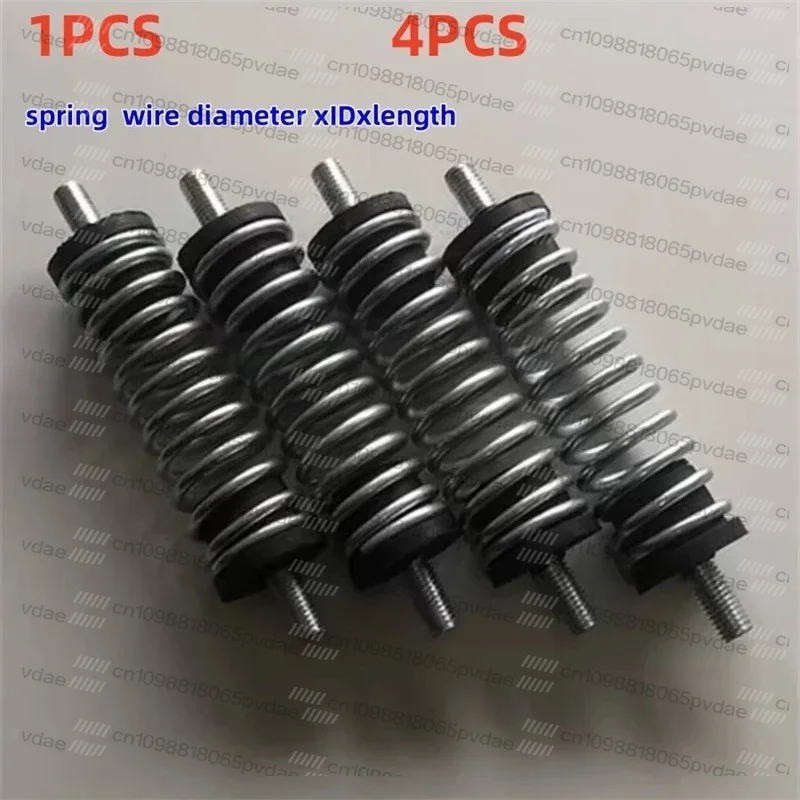 Shaker Damper Spring Vibration Machine Vibrating  Spring Heavy Duty Rubber Mount Damping Compression Springs
