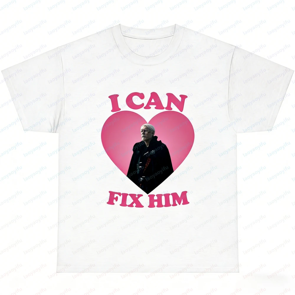 I Can Fix Him Sam Spruell As Maekar Targaryen 2 Shirt Gothic Vintage Clothes Women Clothes Harajuku Graphic T Shirts Cotton Tops