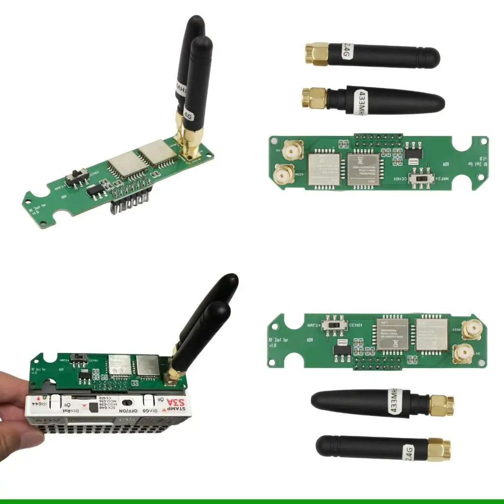 

U55C CC1101 NRF24 Practical Lightweight Module Accessories for Cardputer Deve
