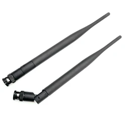 2Pcs UHF Antenna With BNC Connector For Wireless Microphone Receiver Accessories 3dBi Gain UHF 500MHz-900MHz Antenna 215mm