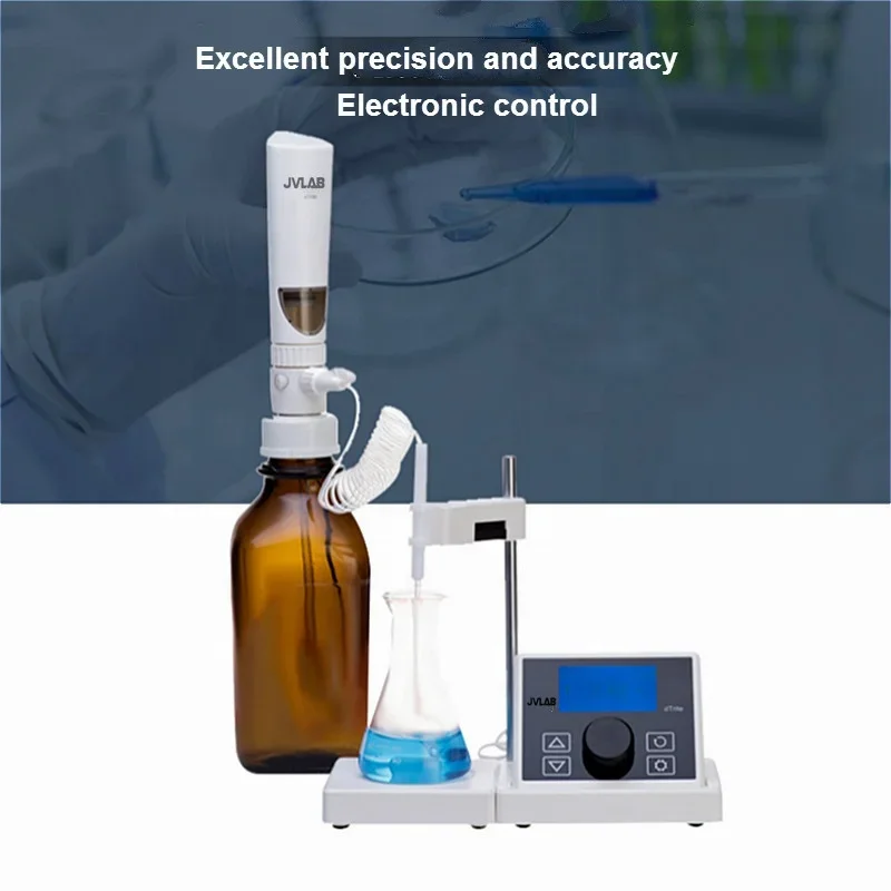 

Electronic Plastic Titrator E-Trite Digital Burette Bottle-top Titration Combined Magnetic Stirrer & Titrator Functions OEM