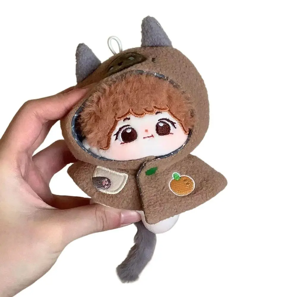 أرقام الدعائم عباءة صغيرة 10 سنتيمتر ملابس دمى الحيوان موضوع فستان ملابس دمى القطن Kawaii دمية دمية القط عباءة DIY بها بنفسك #4