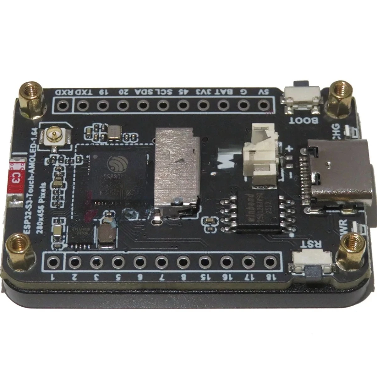 esp32-s3-164inch-amoled-touch-display-development-board-esp32-s3-for-arduino-lvgl