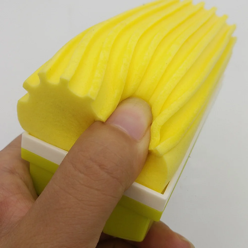 Whiteboard Eraser Yellow Small Size Smooth Wipe Cleaner Office Blackboard Chalk Cleaning Tool Whiteboard Board Rubber