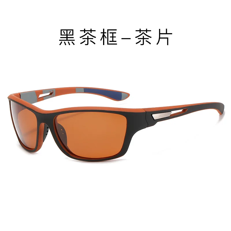 Gafas de sol polarizadas para ciclismo con visión nocturna para hombre de Europa y Estados Unidos, modelos deportivos de moda, gafas de sol