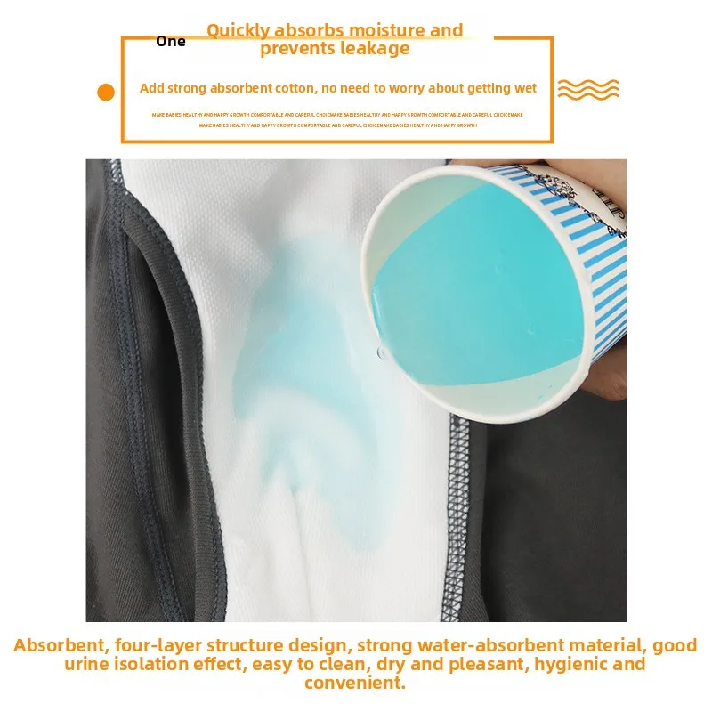 Wasbare slip (unisex) |   Nauwsluitend herbruikbaar voedingsondergoed voor de gezondheidszorg