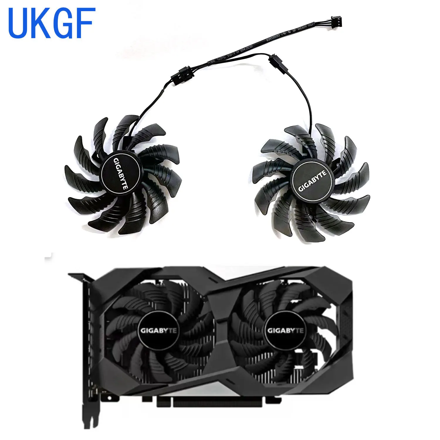 

New PLD08010S12H 3PIN 75MM GTX 1650 GPU fan for Gigabyte GeForce GTX 1650 OC CN 4G graphics card fan