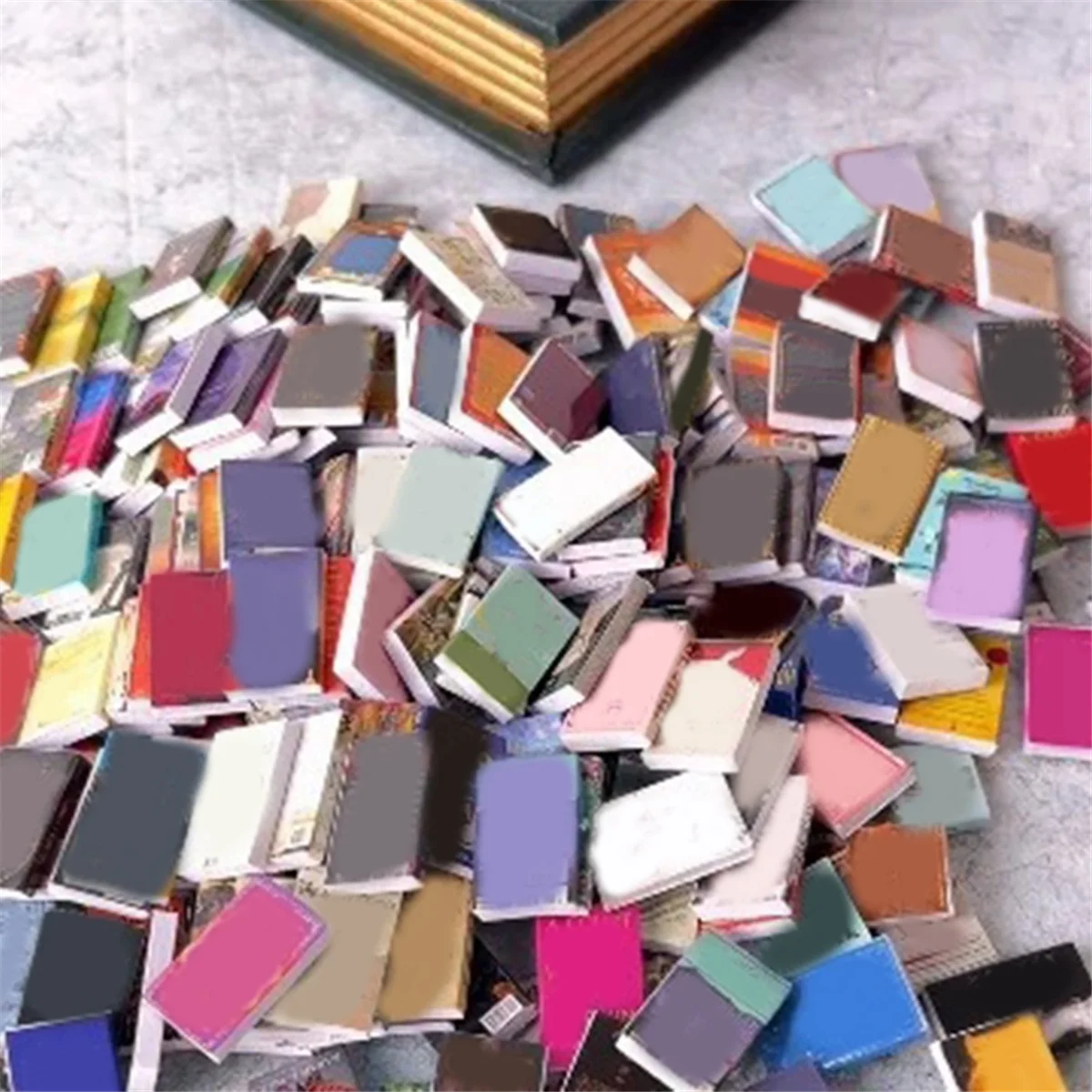 

Reliable Anxiety Book Box Shake Away Your Anxiety with Minibooks, BookBox Decoration, Book Lover Christmas Ornaments