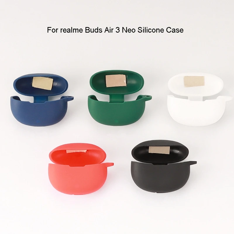 Soft Cover Anti Gores Lengan Anti Selip untuk RealmeBuds Air 3 Silicone Housing