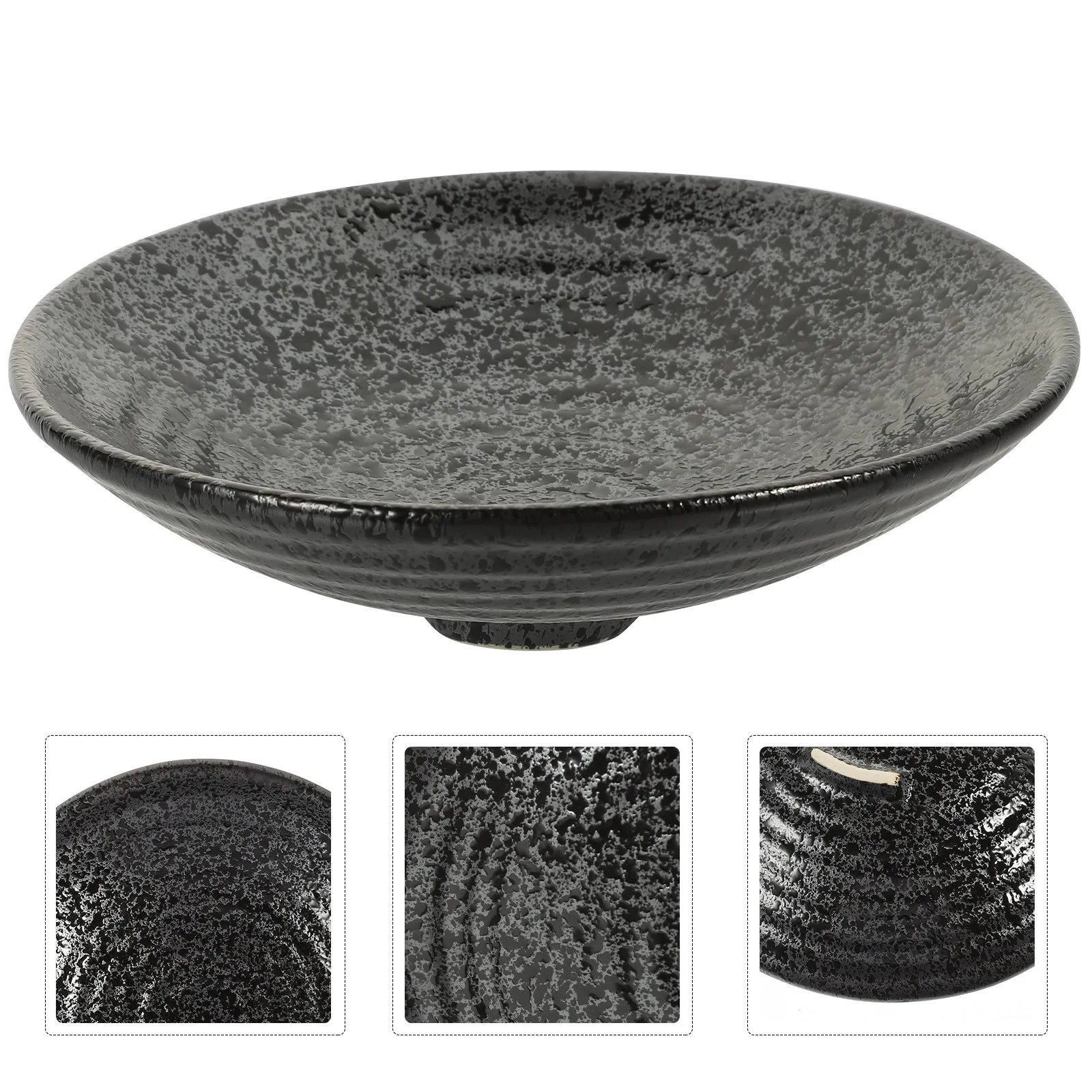 

Керамический цветочный горшок, изысканное исполнение, многофункциональный контейнер для растений, для украшения дома, офиса, балкона, маленький горшок для бонсай