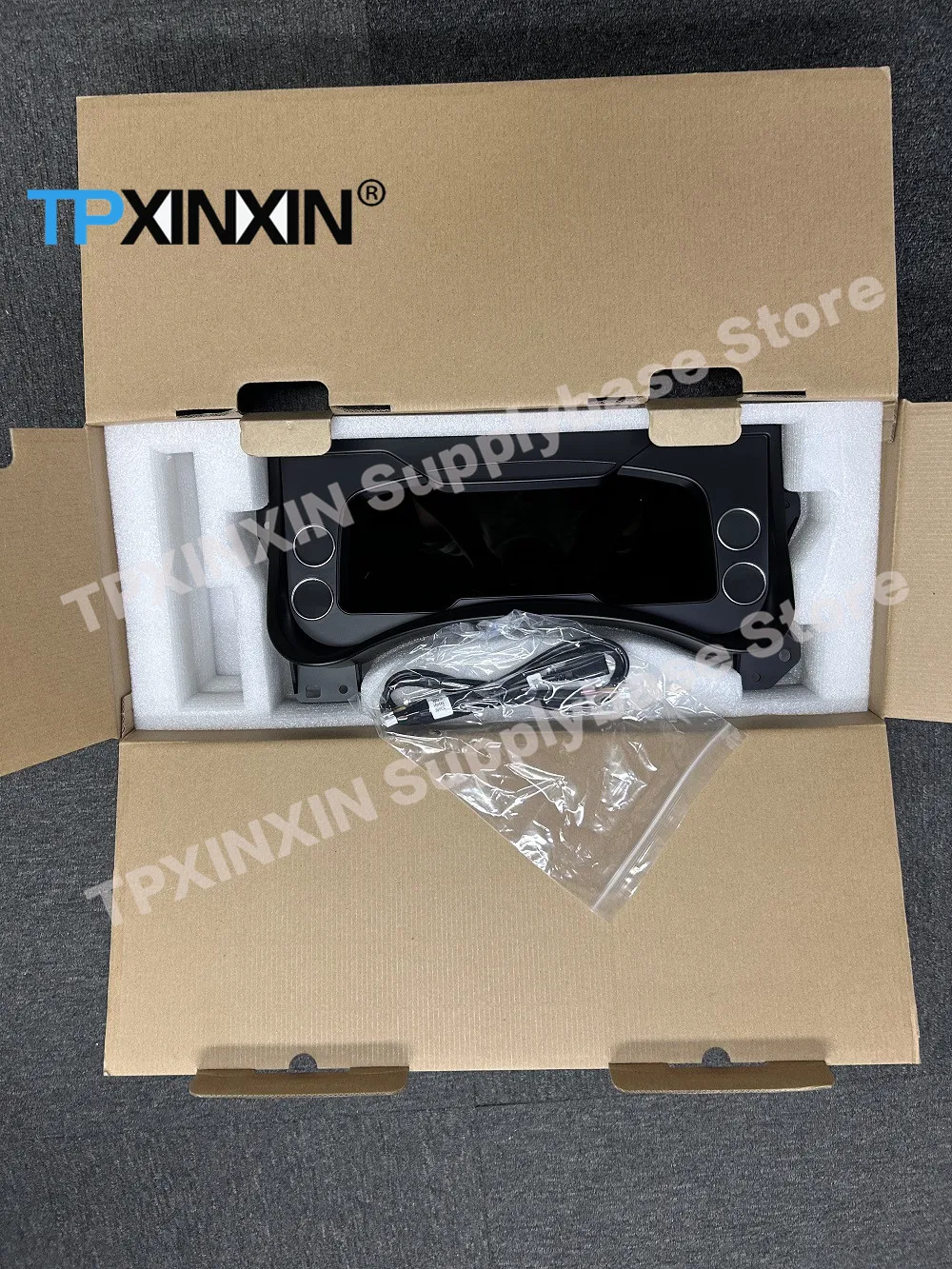 

12.3 Inch Display Dashboard For Hummer H2 2003~2009 Digital Performance LCD Speed Table Car Virtual Lossless installation