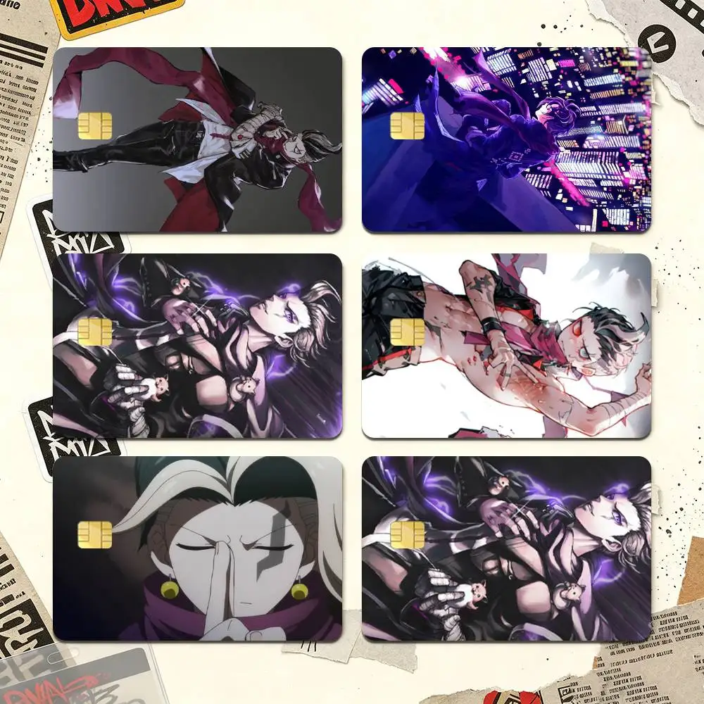 Danganronpa Gundham Tanaka Credit Card HD Stickers Premium matte film effectively prevents fingerprints and daily abrasion.
