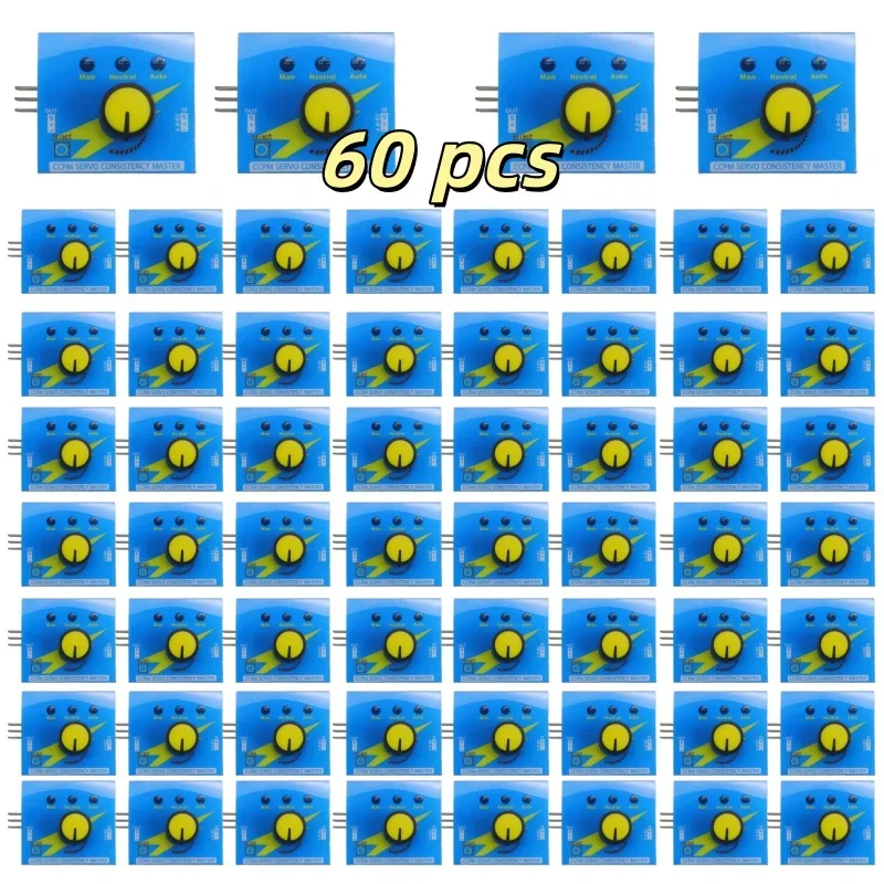 

60 шт. RC Multi Servo Tester 3CH ECS Контроллер скорости консистенции Измеритель канала мощности Master Checker для деталей радиоуправляемого вертолета