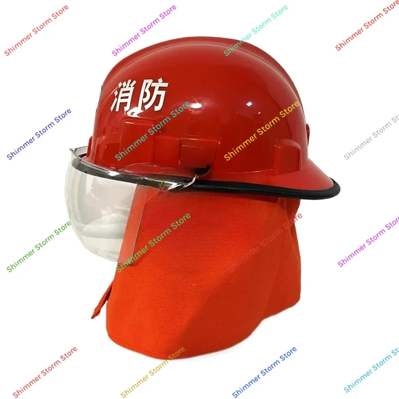 Flame Retardant Anti-Smashing Cap, 97 Helmet, Protective Helmet，Forest Fire Helmet, Fire Safety