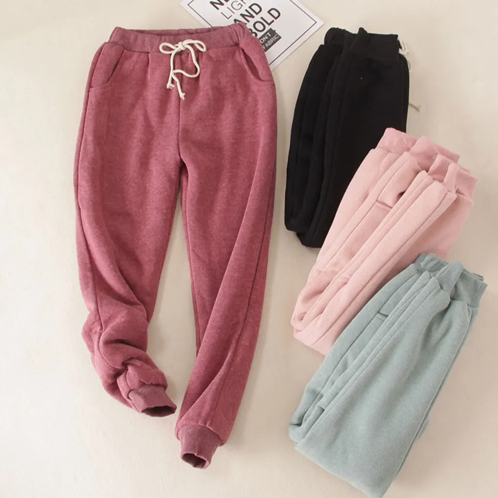 Stay Cozy In Style With These Versatile Winter Trousers For Women Warm Womens Winter Trousers Pants pink XXL