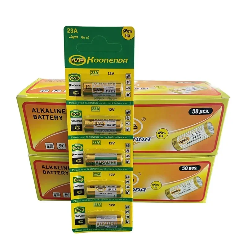 5pcs 23a 12V Alkaline Battery A23 Dry Batteries 23GA EL12 MN21 V23GA GP23A MS21 LRV08 for Remote Control Doorbell Toys