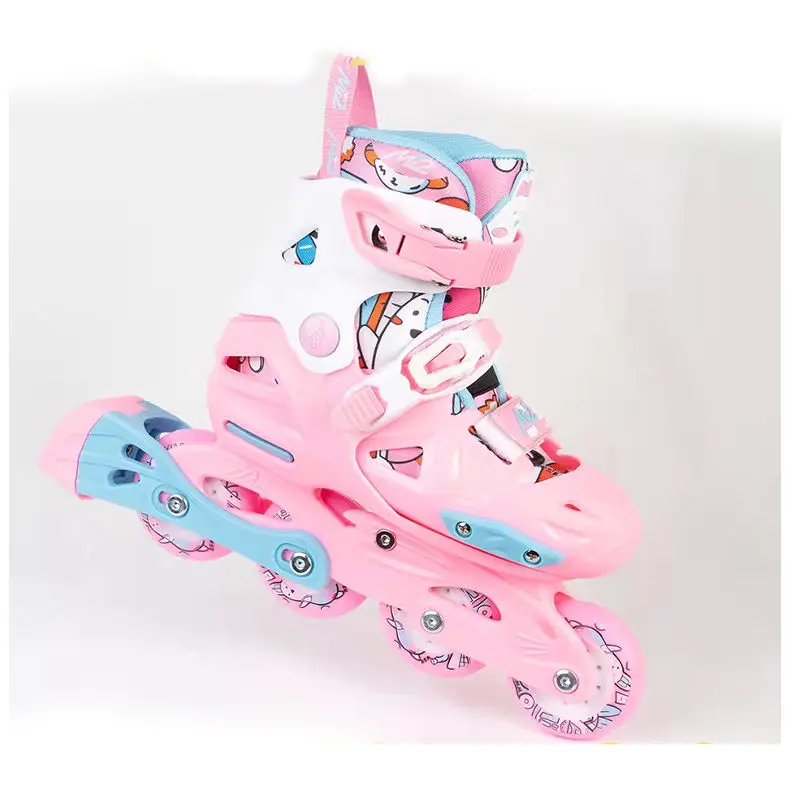 vente-flash-patins-a-roulettes-en-ligne-reglables-a-4-roues-pour-enfants-patins-a-roulettes-pour-debutants-sport-d'hiver-semelle-interieure-en-pu-kit-d'equipement-de-protection-avec-lumieres-clignotantes