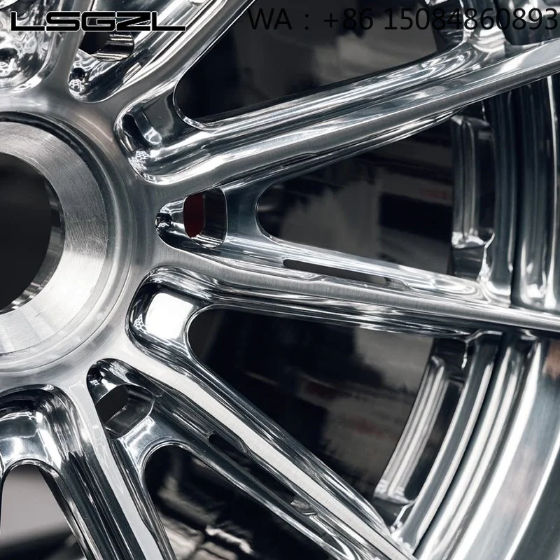 Chrome Polishing Deep Concave Forged Wheels High End Custom Auto Forged Wheel Rims 15-28 Inch Alloy Rims For RR Luxury Cars