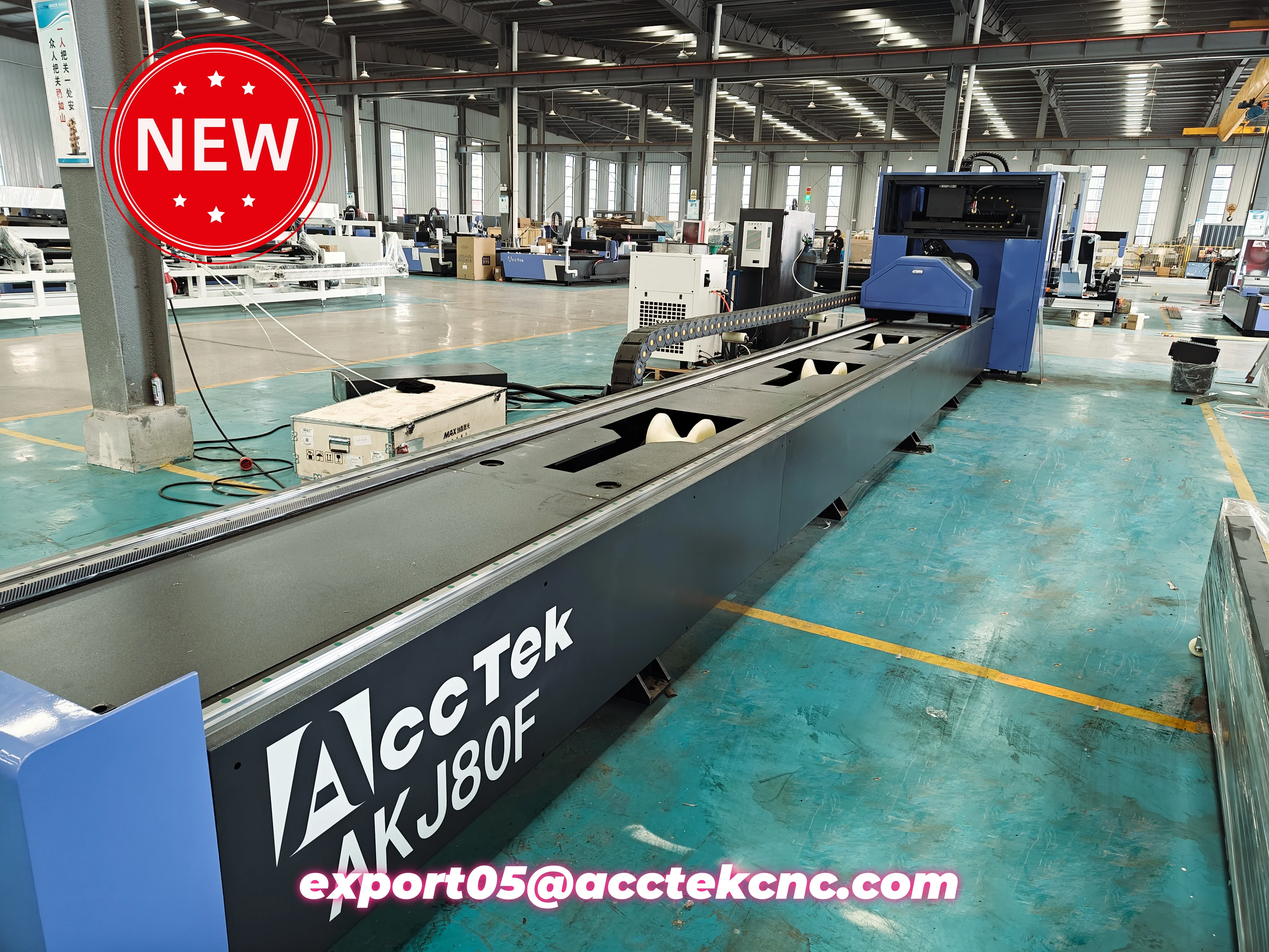 Rotary Tube Laser Cutter Pipe Efficient Chuck 1500W 2000W 3000W High Efficiency CNC Fiber Laser Cutting Machines for SS CS Iron