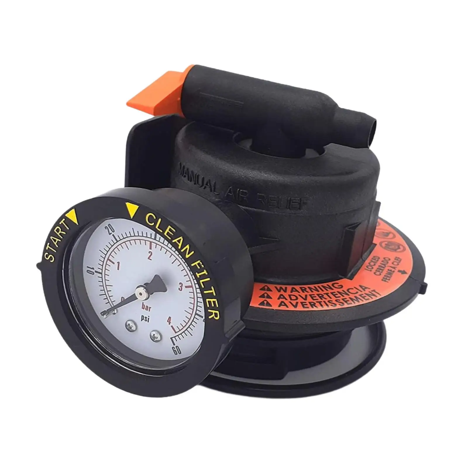 

Manual Air Relief Assembly High Performance Pool Filter Parts for DE Filter