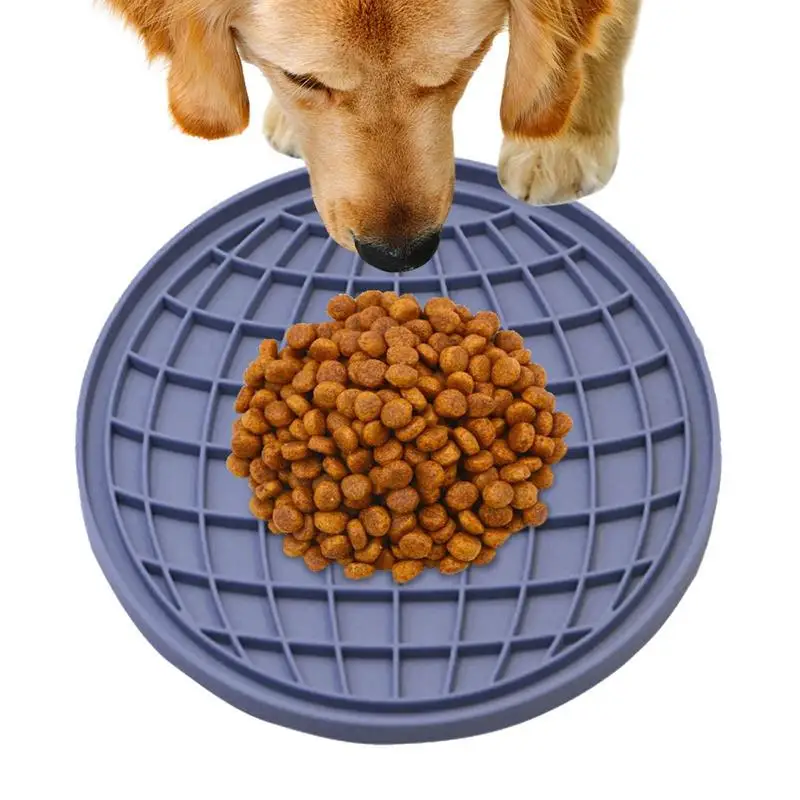 

Dog Lick Mat Cartoon-Shaped Non-Slip Dog Licking Mat Dog Lick Pad Cat Lick Mat for Anxious Relief Bathing Grooming Treats Yogurt