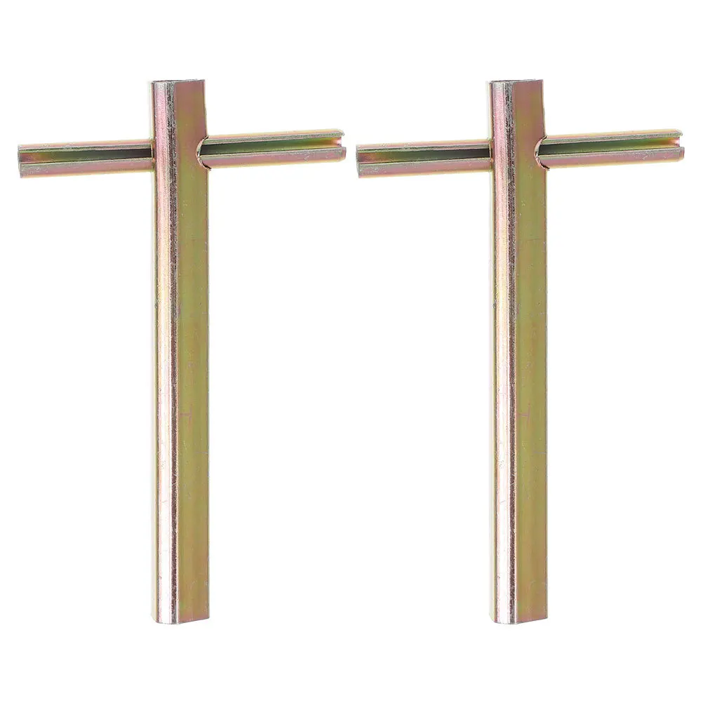 Chave triangular para porta de elevador, 2 peças, alça longa, acesso de emergência, liberação de porta de incêndio, compatível com técnicos kone