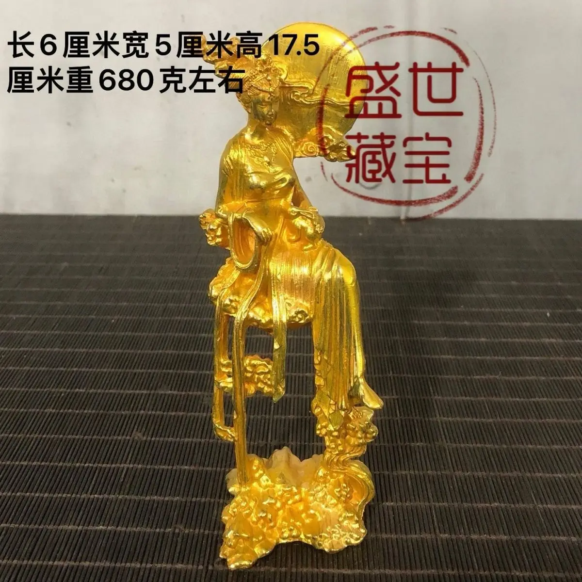 Chang'e Moon Goddess Ornament Decoration Tea Pet Figurines Desk Decor Accessories