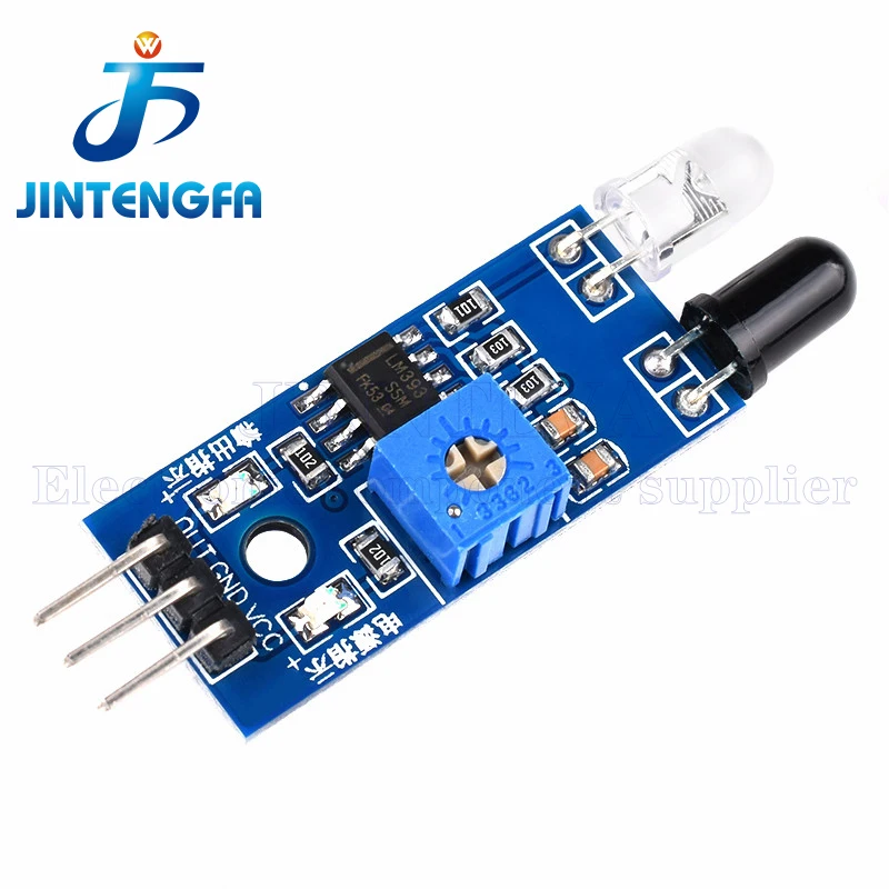 Smart Electronics New for Arduino Diy Smart Car Robot Reflective Photoelectric 3pin IR Infrared Obstacle Avoidance Sensor Module