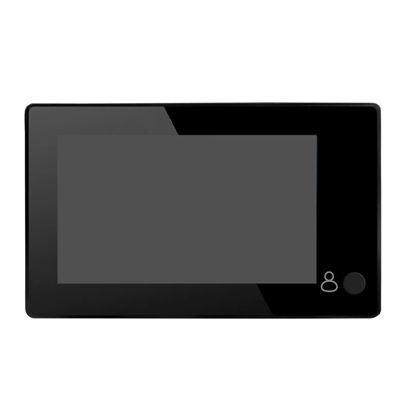 2 шт. 4,3-дюймовый HD дверной глазок 145 градусов широкоугольный цифровой дверной звонок TFT цветной дверной глазок домашняя камера безопасности монитор-PZZW