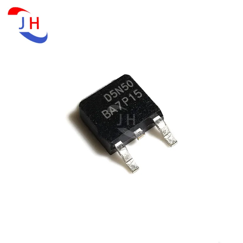 5/10 Uds AOD5N50 D5N50 5A 500V parche de canal N a-252 circuitos integrados en Stock