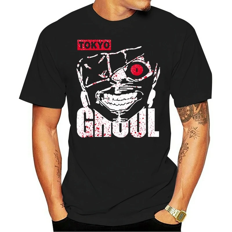 Men tshirt  TOKYO GHOUL   Tokyo Ghoul   T Shirt(5) Printed T-Shirt tees top