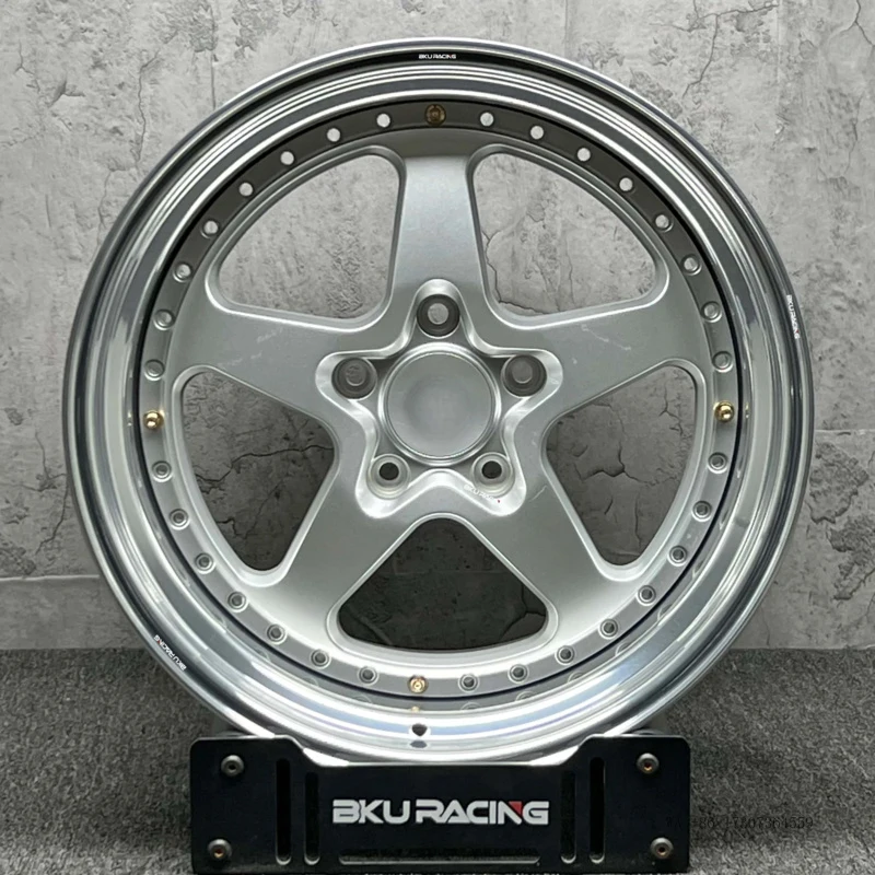 Forged 2 Piece 5x130 Wheels  Polish Lips for Porsche 996 911 991 992 997 993 Carrera 2 Turbo Custom 18 19 20 Inch Rims