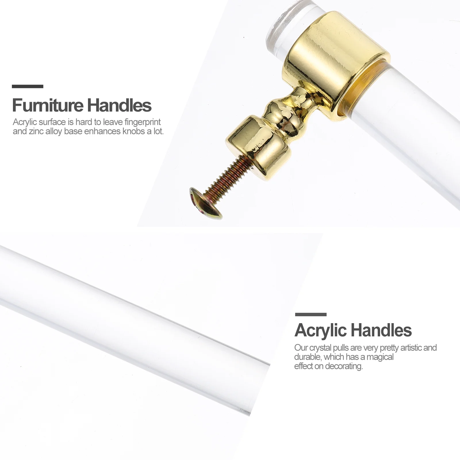 

Drawer Modern Cabinet Pull Knob Pulls Knobs and Cabinets Door Golden Handles for