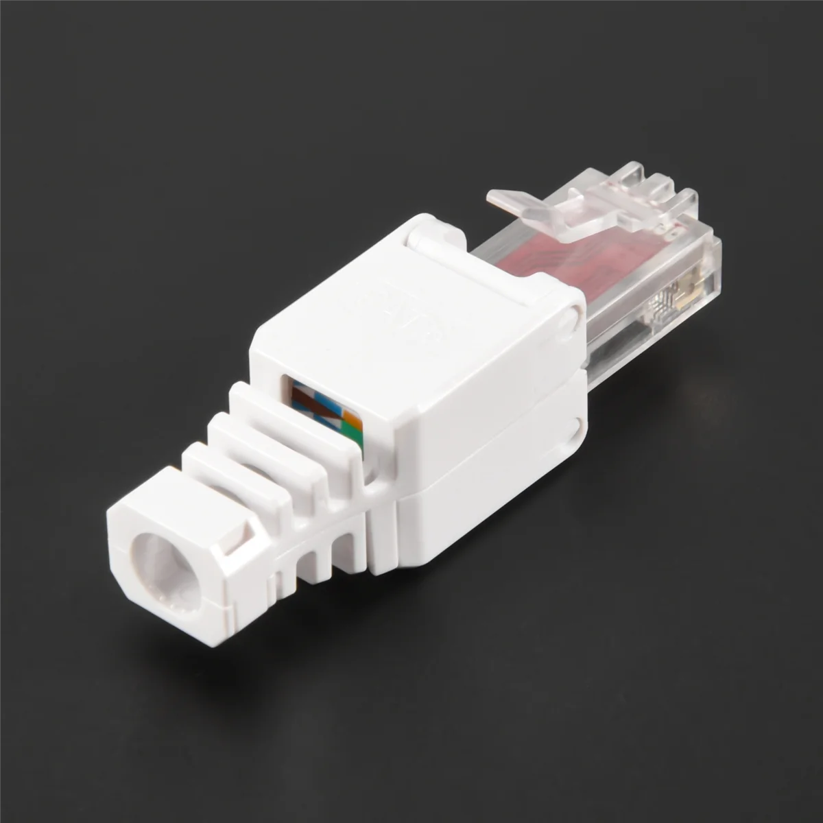 Rede cabo Plug sem instalação, cabo de remendo, conectores de rede, sem ferramentas, RJ45, CAT6, LAN, UTP, Cat5, Cat7, 10 pcs