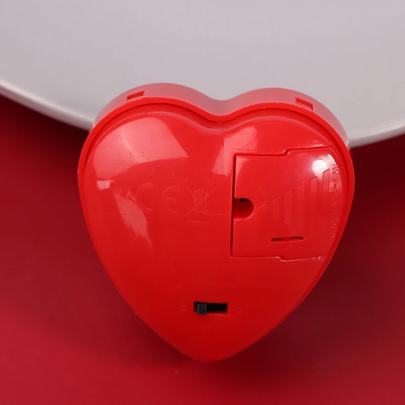 Mini Voice Recorder Heart Shaped Voice Box For Speaking Recordable Buttons For Kids 30 Seconds Sound Box For Stuffed Animal Doll