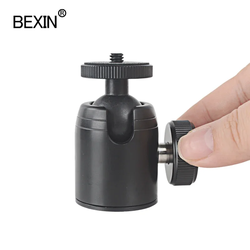 Panoramic 360 Degree Rotation Swivel Monopod Tripod Head Adapter Mount Ball Head Mini Ball Head For DSLR Camera Canon Nikon Sony