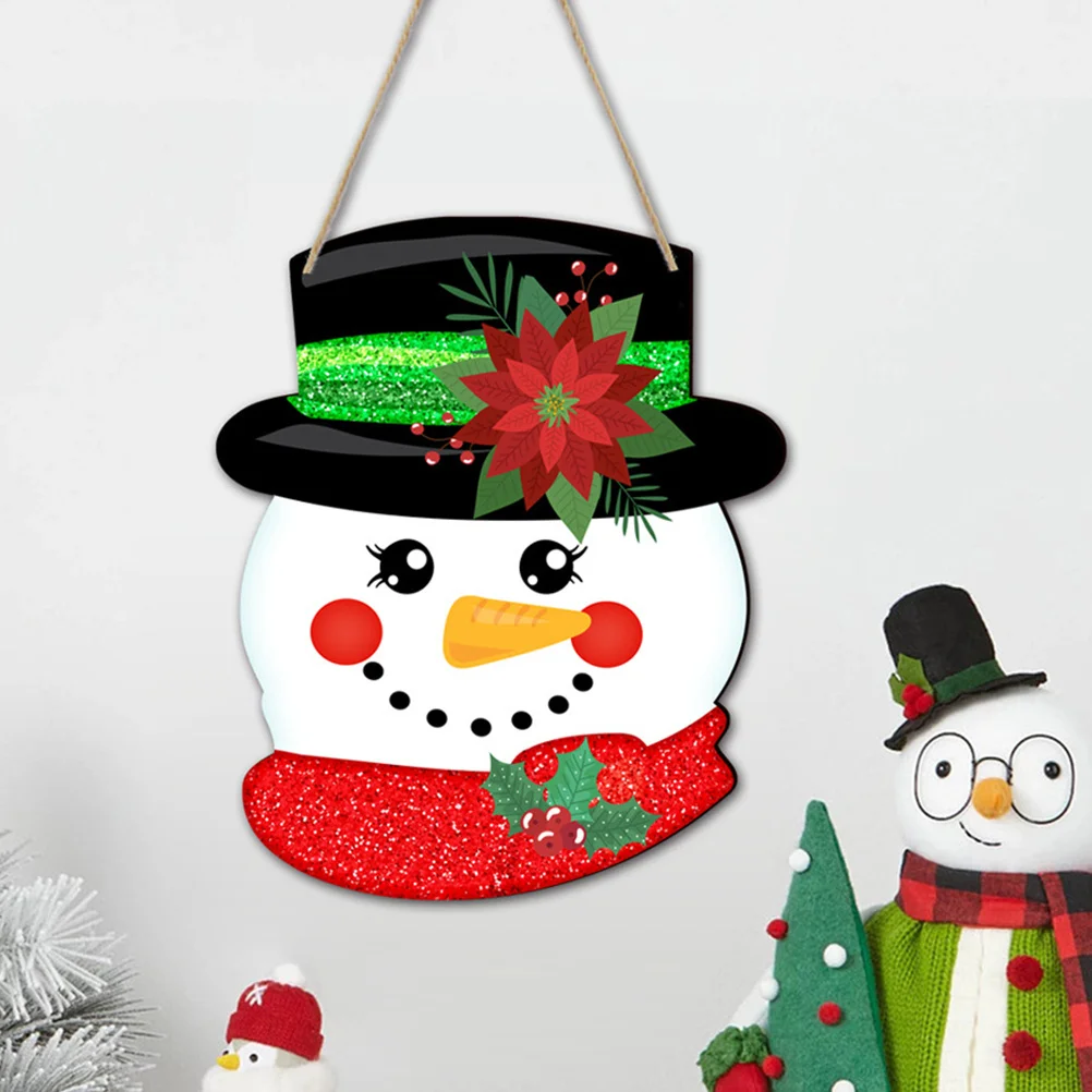 

Home Decor Front Door Signs for Wood Hanging Ornament Festive Decoration Plaque