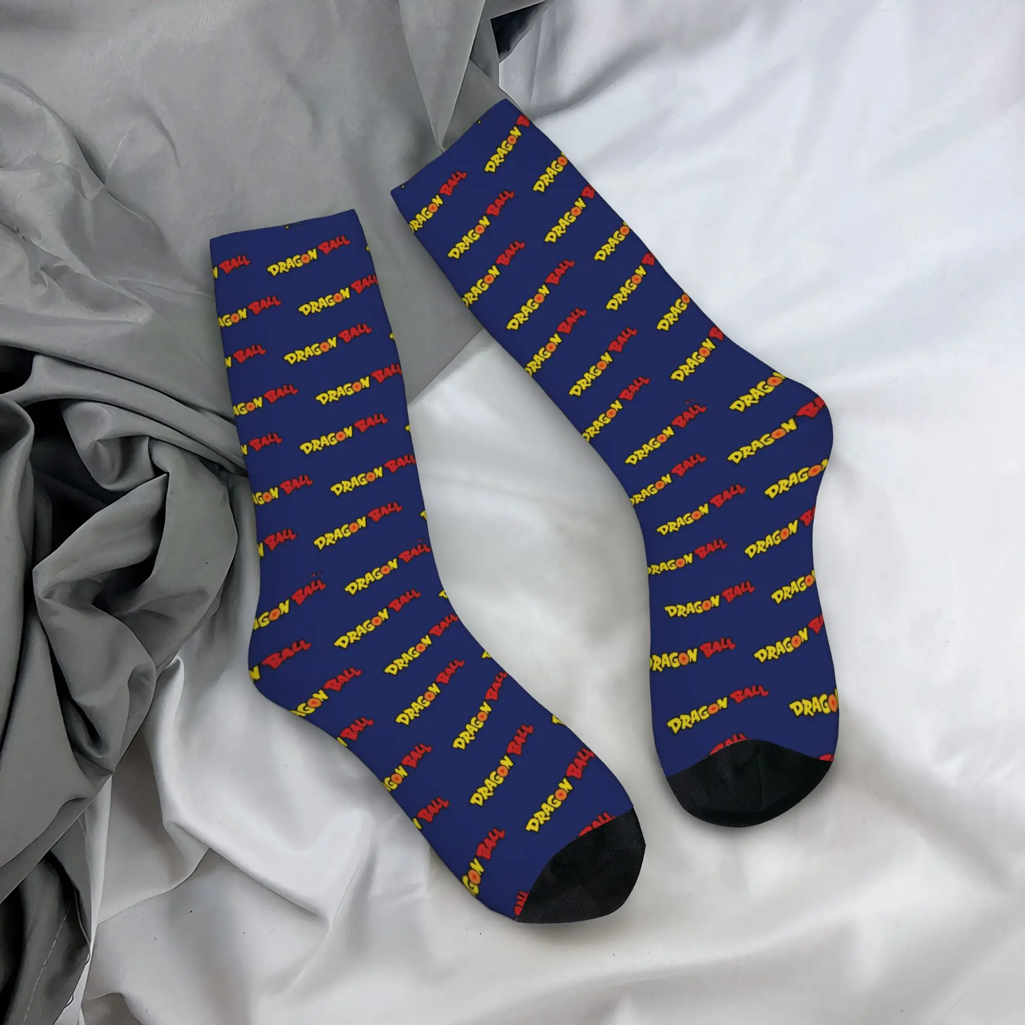 

Funny Sock Dragon Ball Dragon Ball Text Pattern Vintage Quality Pattern Printed Men Socks Casual Men's Socks