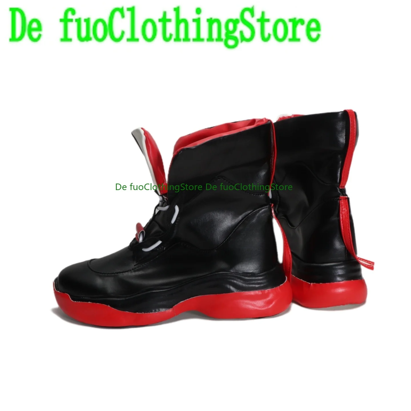 DefuoClothing فرسان المنفذي تغيير تأثيري أحذية كبيرة الحجم الارتفاع زيادة أنيمي هالوين لعب دور شخصية لعبة الأحذية