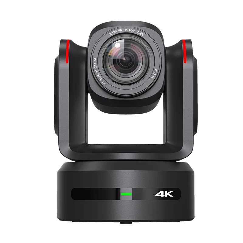 HDKATOV Broadcast PTZ Camera 30X Optical Zoom With PoE HDMIUSB/LAN Streaming Outputs, Auto AI Tracking For Sports Events Church